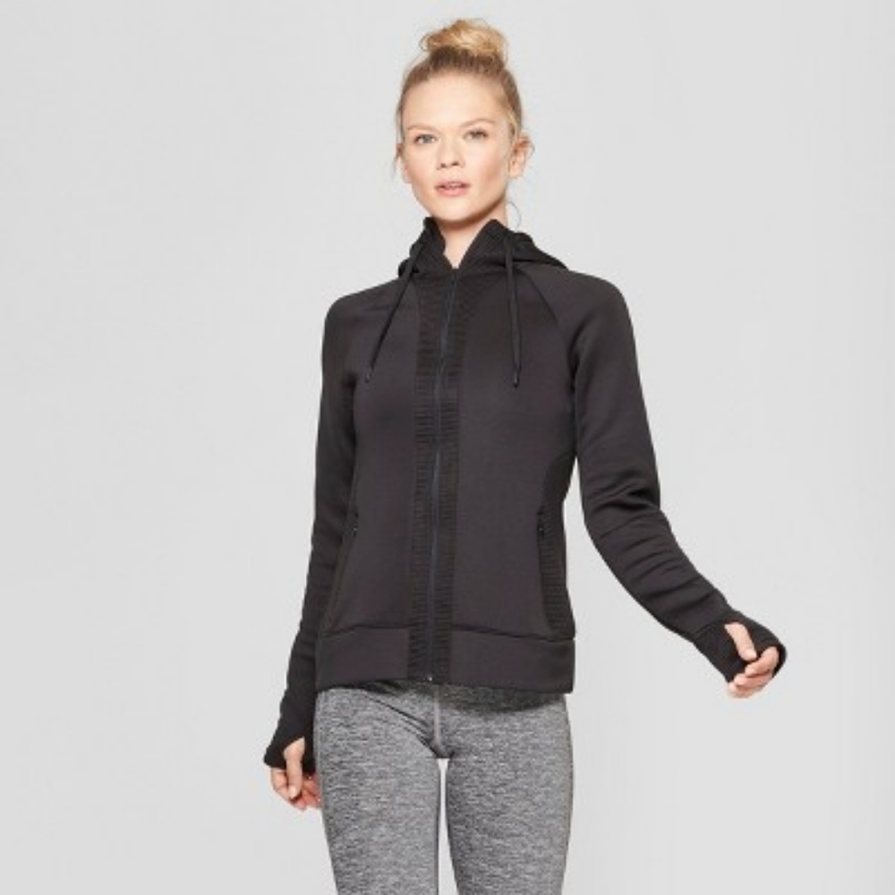 Women's c9 Champion Full Zip Jacket Black